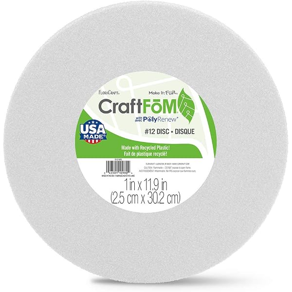 FloraCraft – 6 Sfere In Schiuma Secca Da 7,6 Cm Per Lavoretti E Decorazioni