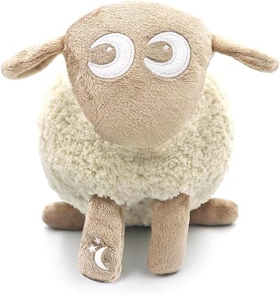 Sweet Dreamers Ewan Deluxe Beige Baby Sleep Aid with Cry Sensor & Nightlight