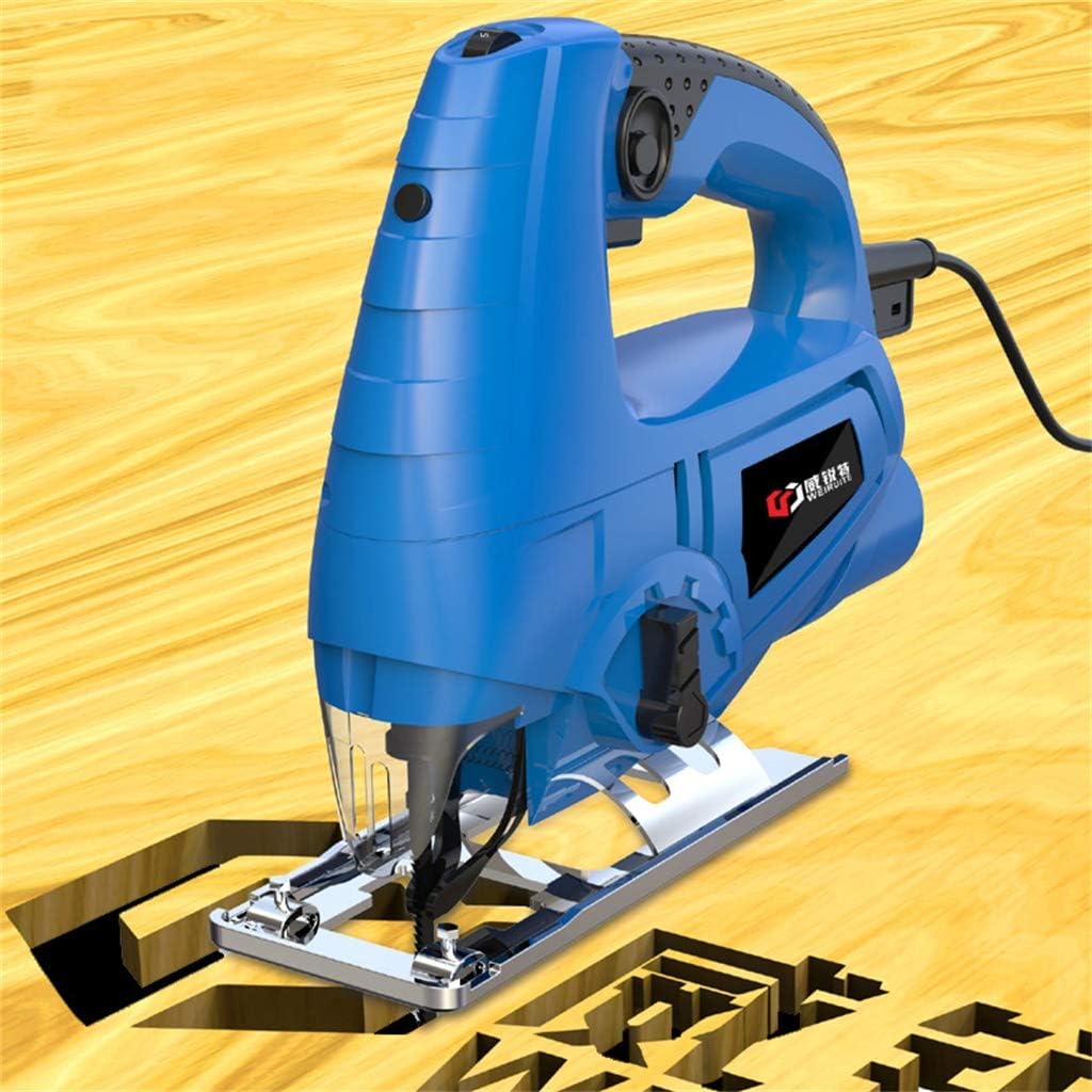 Scie Sauteuse Scie A Fil Portative Multifonction De Petite Taille Machine A Couper Le Bois Angle De Coupe 45 Jusqu A Lames De Scie Commande A Decalage A 6 Reglages Amazon Fr