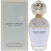 Marc Jacobs Daisy Dream Eau de Toilette – Floral Women's Perfume – With Notes of Blackberry, Jasmine, Lychee & White Woods