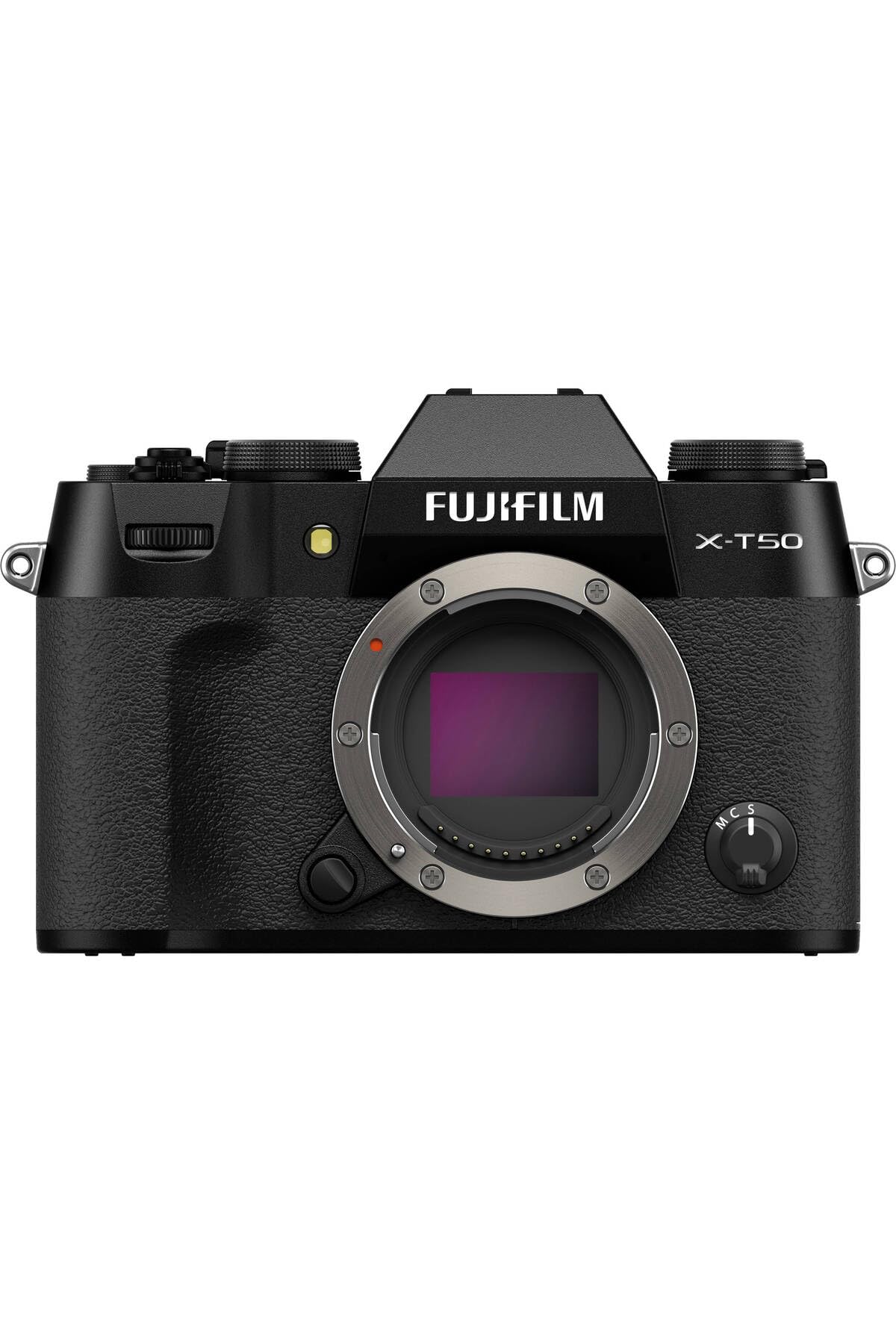 Fujifilm X-T50 Fotocamera Digitale Mirrorless 40MP, Sensore X-Trans CMOS 5 HR, Stabilizzatore IBIS, Filmati 6.2K 30p, Mirino EVF, Schermo LCD 3" tiltabile, Nero