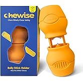 PetClan Chewise Bully Stick Holder for Dogs, Metal Teeth Dog Chew Holder | Prevents Choking, Fits Most Dogs, Bully Sticks &amp; Most Chews, Metal Teeth Grip to the Last Inch, BPA-Free, Dishwasher Safe
