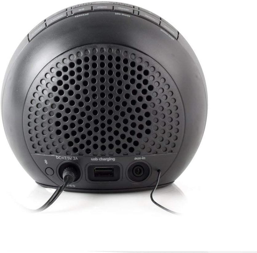 iHome IBT29 Bluetooth ColorChanging Dual Alarm Clock Radio with