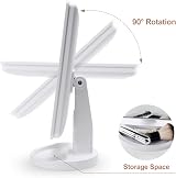 FASCINATE Makeup Vanity Mirror with 21 LED Lights & 10X Magnification view 7
