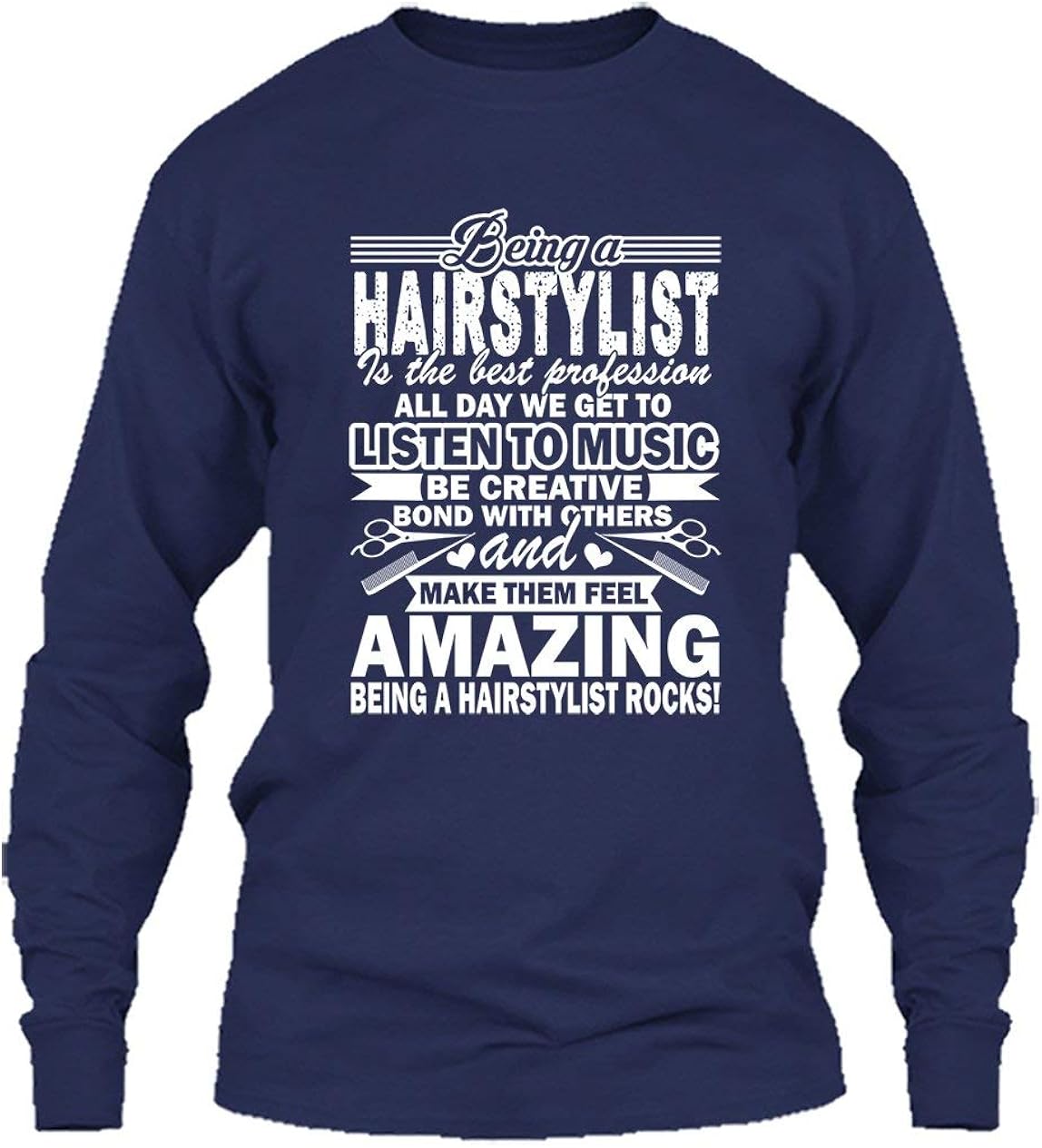 Being A Hair Stylist T Shirt Shirt Clothing Amazon Com