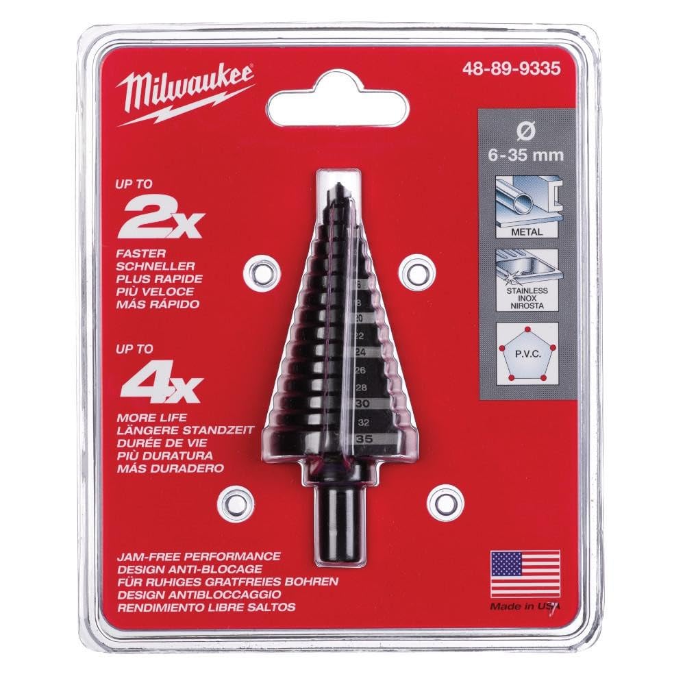 Milwaukee Step Drill 6-35mm-1PC