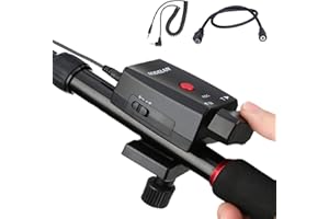 AODELAN Camcorder Zoom Controller Lanc Video Camera Remote Control with 2.5mm Jack Cable for Sony NX5C 150P 190P 198P Canon XL1S XL2 XM1 XM2 Panasonic DVC33 DVC63