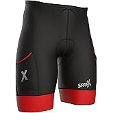 Sparx Men's Active Triathlon Short Tri Cycling Short Swim Bike Run