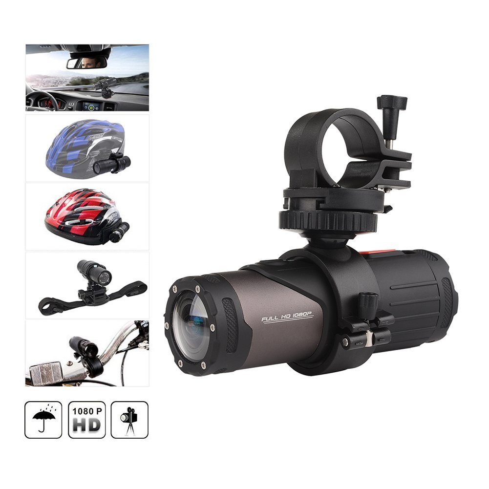 SEREE Waterproof Sports Action Camera HDV-20 WIFI Camcorder FHD 1080P 30 FPS Digital Camera Video Recorder (HDV-20)
