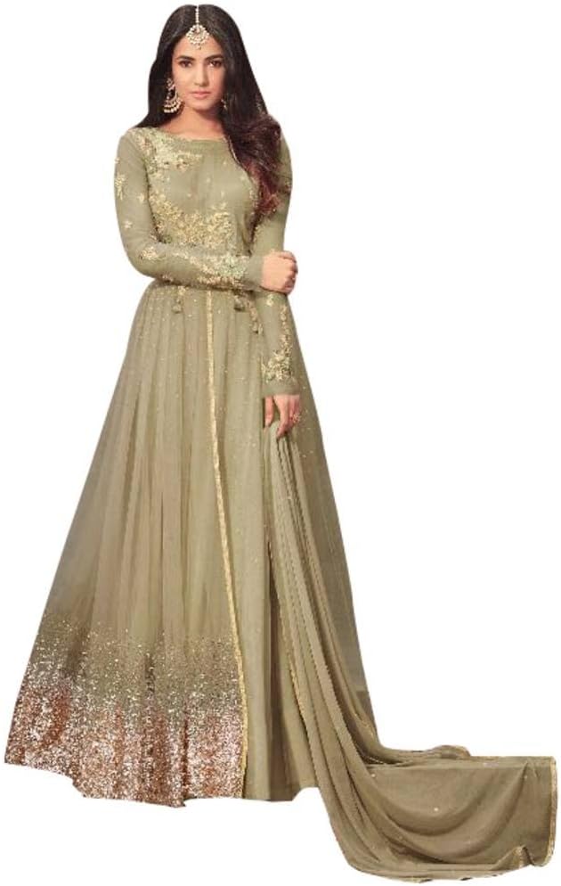 Pakindi Net Designer Indian/Pakistani Salwar Kameez Anarkali Dresses for Women Maisha