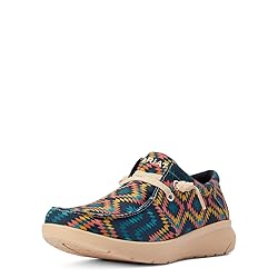 ARIAT Men's Hilo Sneaker, Blue Aztec, 8