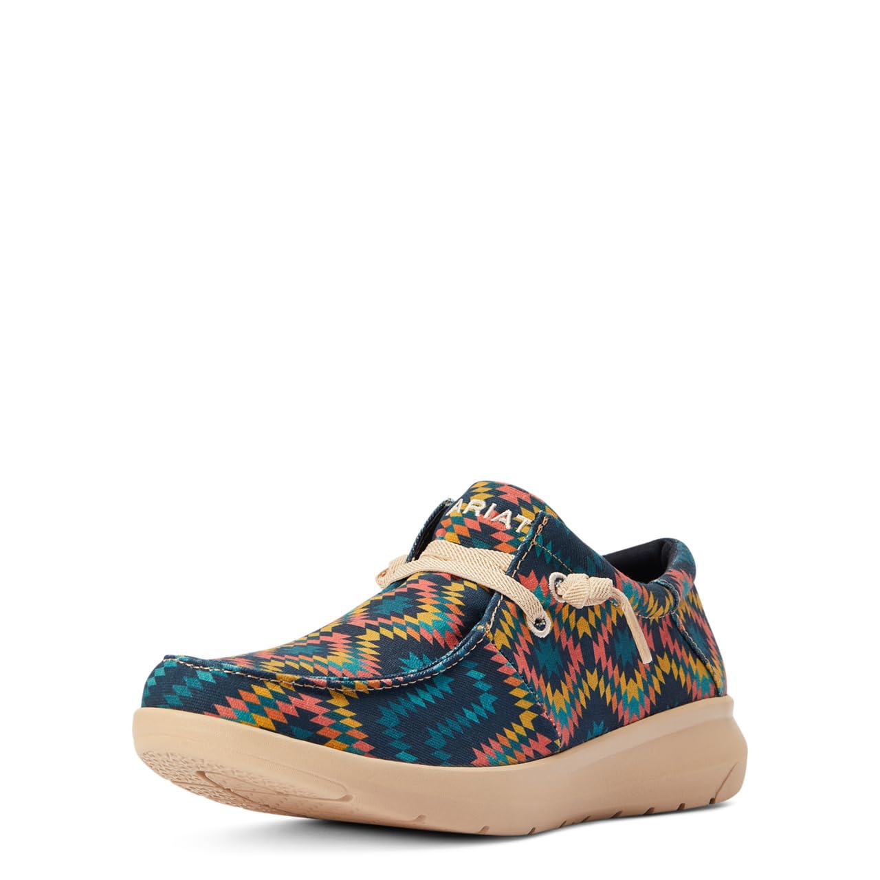 ARIAT Men's Hilo Sneaker, Blue Aztec, 8