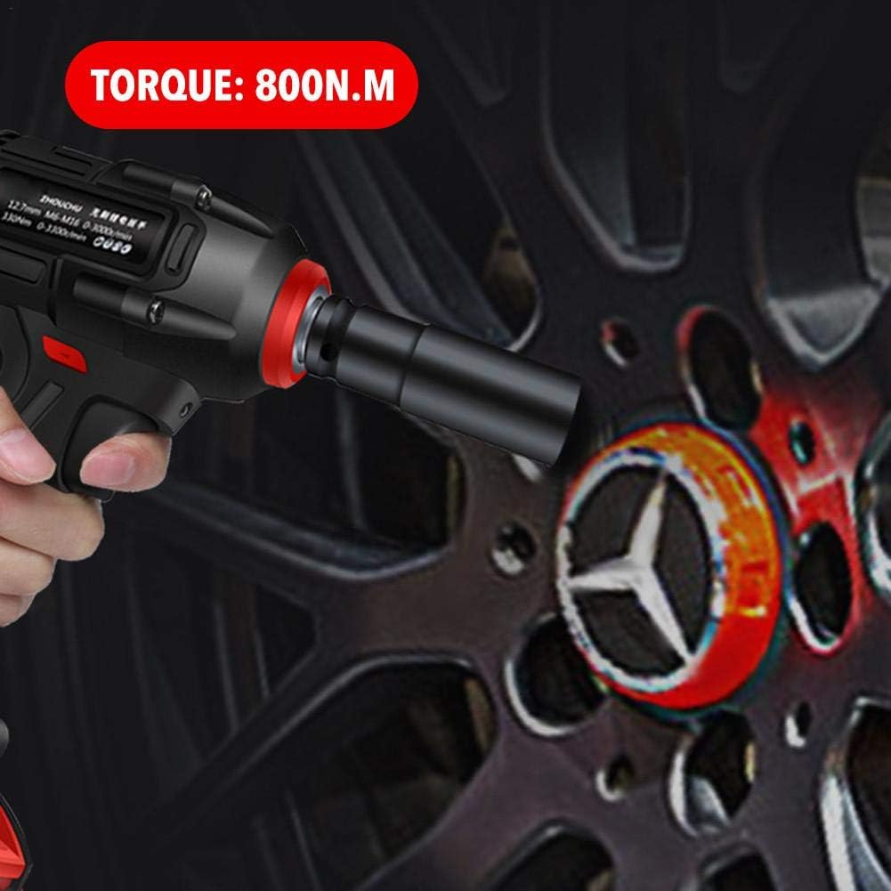 Herramientas para coche Llaves de Impacto Pistola de Impacto eléctrica