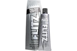 Flitz Multi-Purpose Metal Polish Paste - 5.29oz Tube of USA-Made Chrome Polish - Works on Stainless Steel, Aluminum, Plastic, Jewelry and Cars - Non-Abrasive Cleaner & Rust Remover (1 Pack)