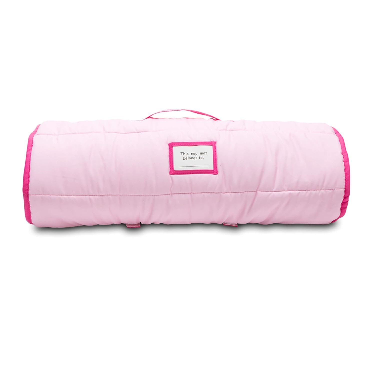 Funhouse Happy Rainbows Kids Nap Mat Set – Includes Pillow and Fleece Blanket - Great for Girls Napping During Daycare, Preschool, or Kindergarten - Fits Toddlers and Young Children: Baby