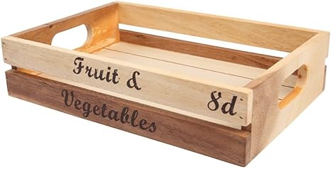 Amazon 野菜 収納 ケース 雑貨 おしゃれ フルーツ ベジタブル ボックス 30cm X 21cm X 7ｃｍ Tg 34 1入 Ya キッチンツールスタンド オンライン通販