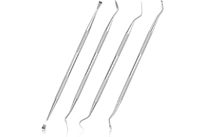 Dog Dental Tooth Scaler and Scraper Double Headed Dog Dental Care Pick Tools Teeth Cleaning Kit Pet Tartar Plaque Remover Set