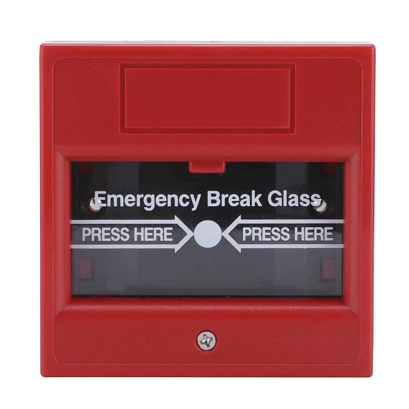 Glass Break Alarm Button Emergency Exit Release Button Emergency Exit Door Switch Fire Emergency Exit Button for Home Factory Workshop