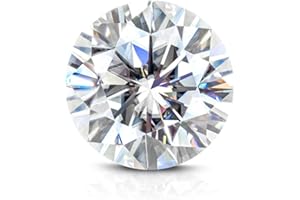 WUZHOUGEMS Moissanite Forever One White D Color VVS1 Round Cut Moissanite Stone Loose Gemstone With Excellent Cut