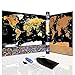 Scratch Off World Map Poster | Travel Tracker Map | With Country Flags | Amazing Travels Gift | Includes Scratcher and Memory Stickers