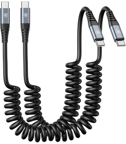 Amazon.com: KIYODA USB Type C to Lightning Cable 3FT 2Pack, Coiled