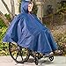 CareActive Wheelchair Rain Poncho, Navy