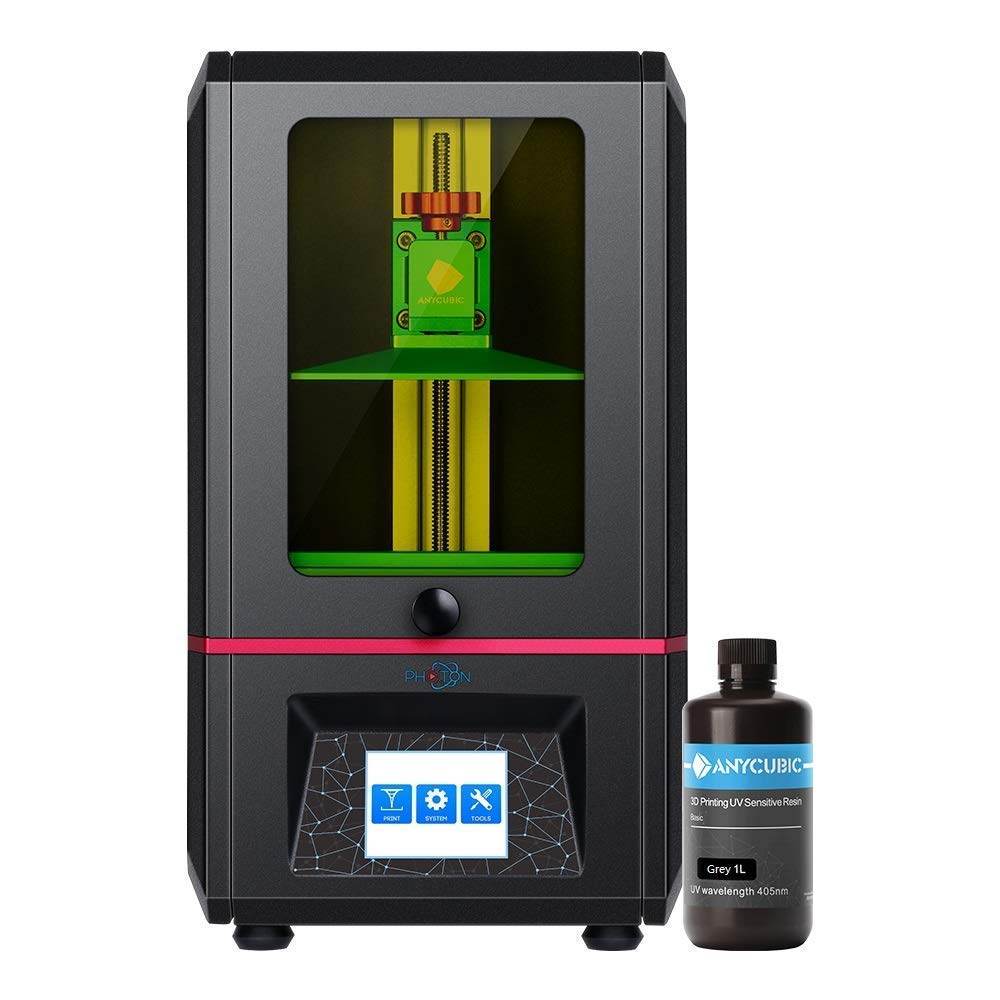 Anycubic Photon 3d Printer And Lcd Printer Grey Resin 1l Bundle Amazon Com Industrial Scientific