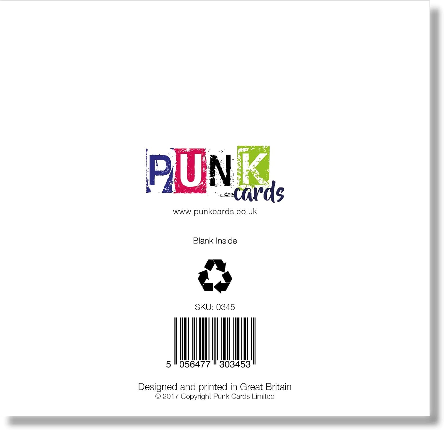 Punkcards Funny Birthday Card for Women, “Smart. Funny. Beautiful.” Joke Card, Hilarious Birthday Card for Friends Bestie - Image 3