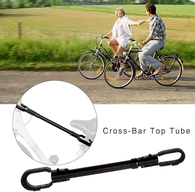 Bicycle CrossBar Adapter High Carbon Steel Cross Bar Top Tube Holder