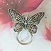 CHUANGYUN Antique Silver Colorful Wings Butterfly Strong Magnetic Classic Brooch Animal Brooch Jewelry Eyeglass Holder