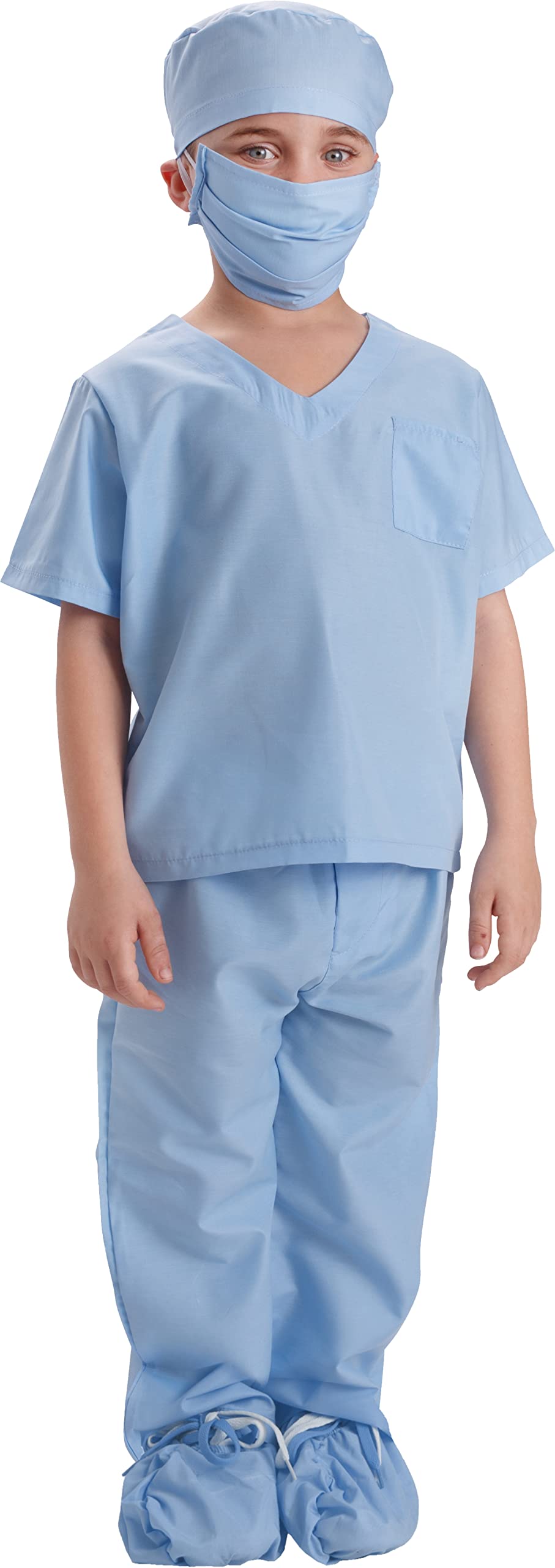 Dress Up America Doctor Scrubs For Kids - Blue Doctor And Nurse Costume For Children - Role Play Costume For Kids