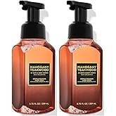 Bath and Body Works Gentle Foaming Hand Soap 8.75 Ounce 2-Pack (Mahogany Teakwoods)