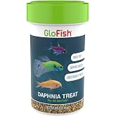 GloFish Daphnia Treat Whole Treat and Good Source of Protein for Fish, 0.5 Ounces
