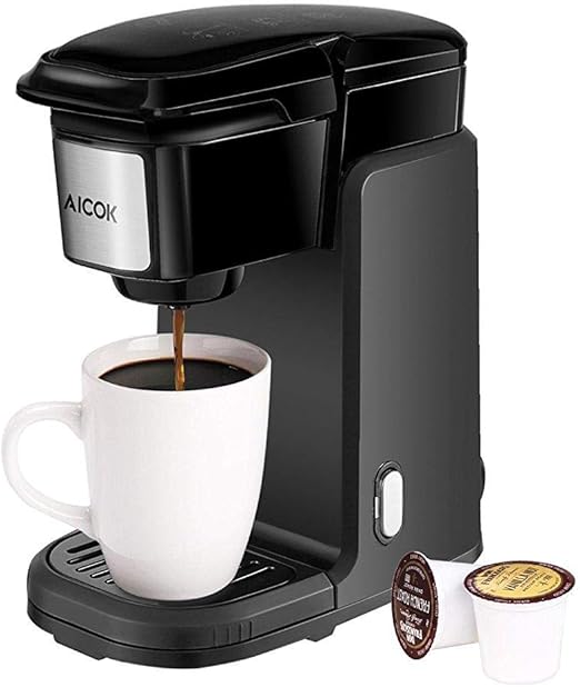 Aicok Single Serve Coffee Maker, Coffee 