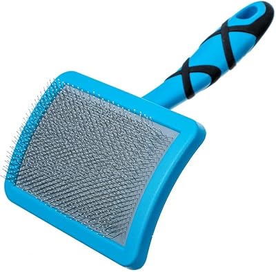 GROOM PROFESSIONAL Ball Pin Slicker Dog Brush Soft Pad Large