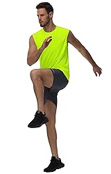 Cakulo Men's Workout Swim Sleeveless Shirts Quick