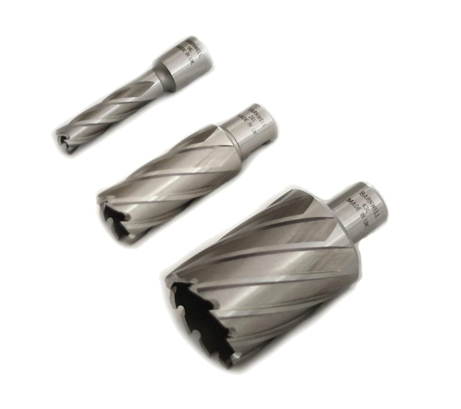 Barnwell Long Annular HSS Broach Hole Bit Cutter For Mag Drill