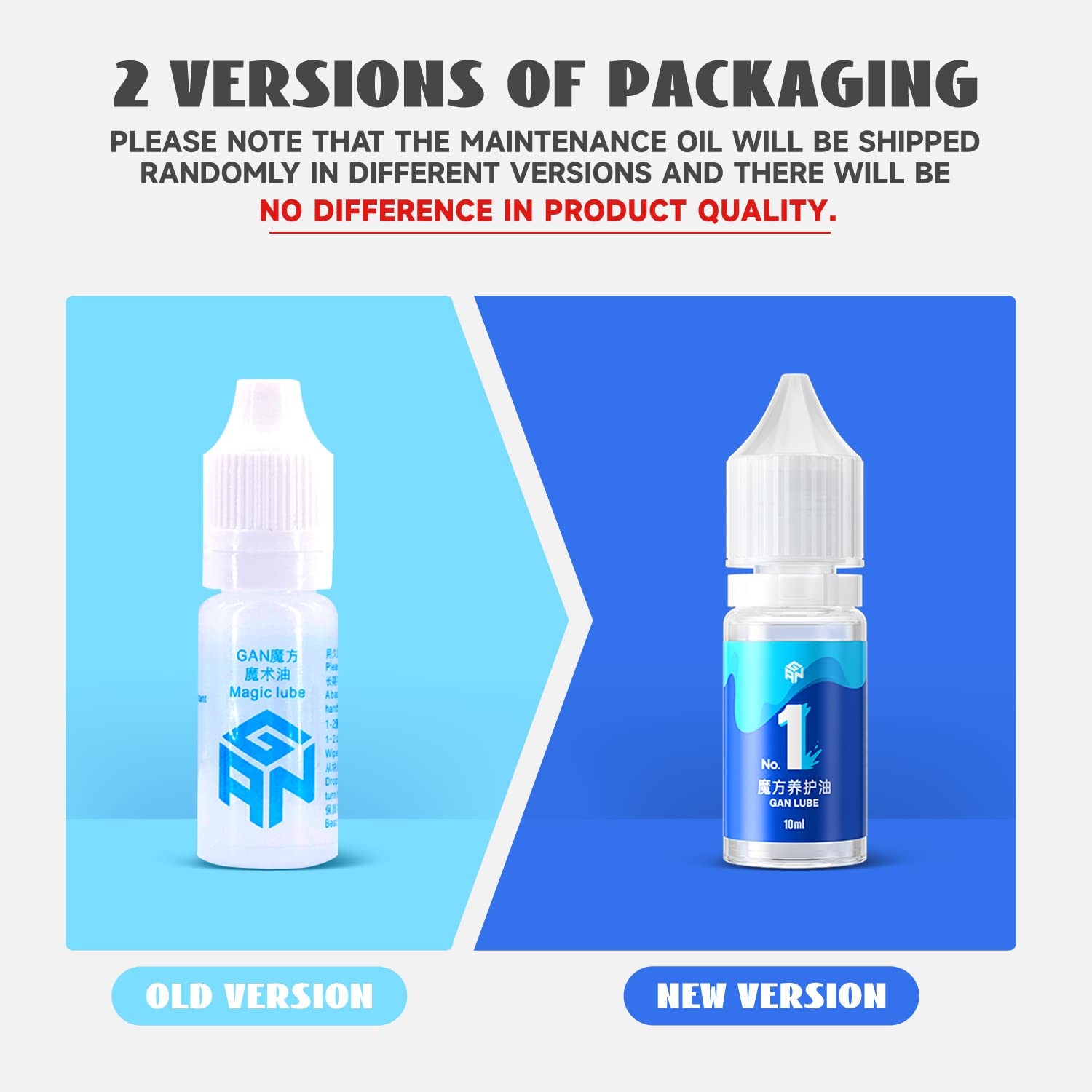 GAN Speed Cube Lube 10ml & Storage Bag