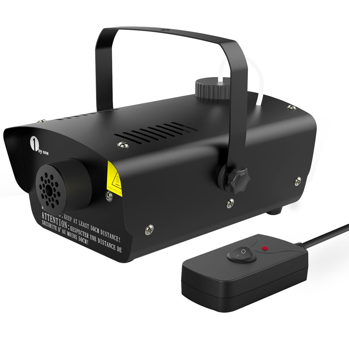 byone Mini máquina de humo de W con mando a distancia tanque