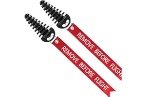 Muffler Exhaust Wash Plug, Hoedia 2 Pack Wash Plugs with 2 Streamers, Fit most 2 Stroke Motorcycle Bikes with Rubber Exhaust Silencer (0.6-1.5 Inch)