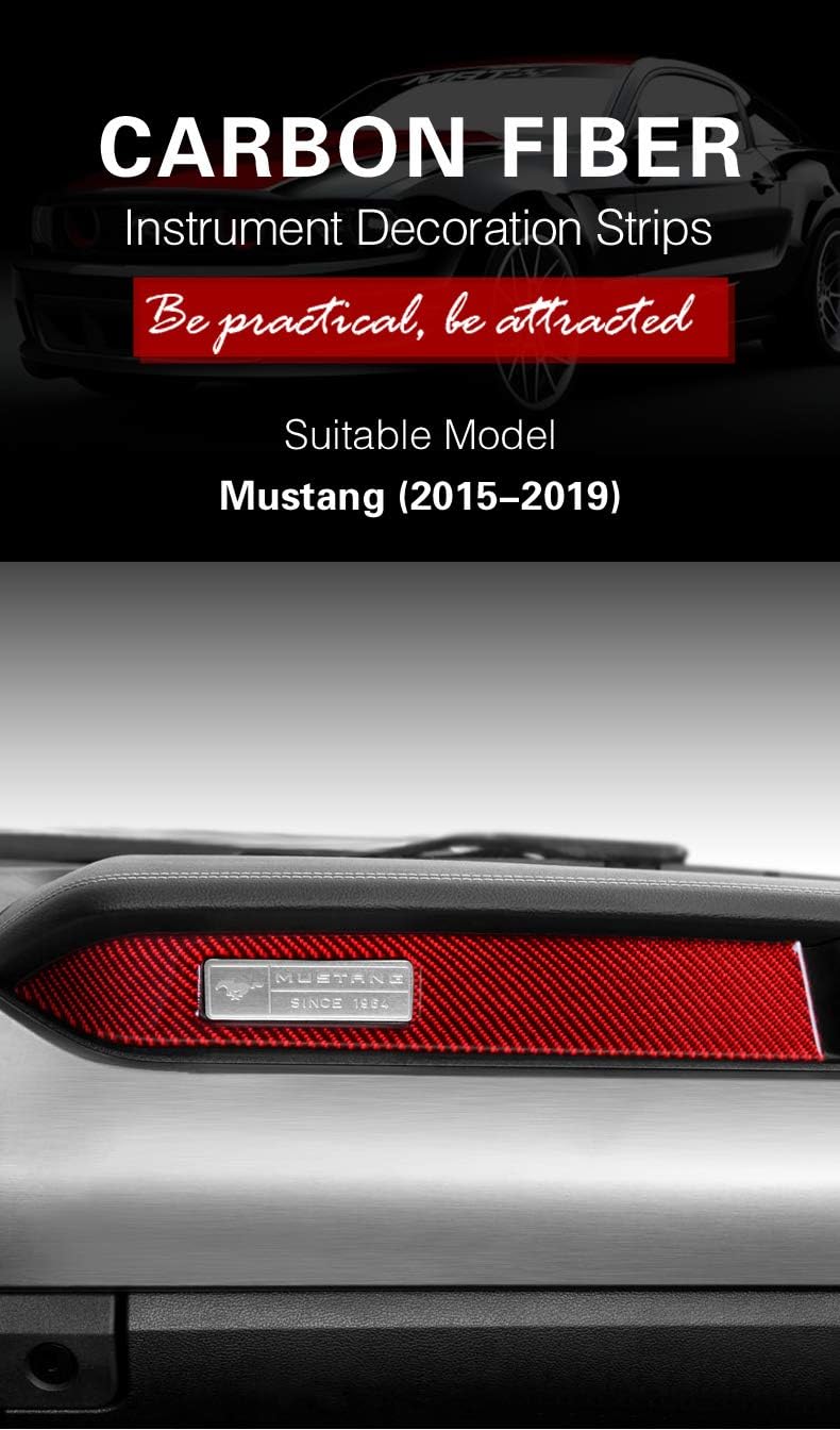 aftermarket car consoles on Center Floor Consoles Gzxinwei Red Car Interior Decoration Carbon Fiber Strips Instrument Panel Car Sticker Interior Accessories