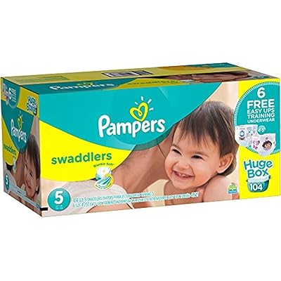 Pampers Swaddlers Diapers Size 5, 104 Pack Cambodia Ubuy