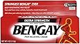 Ultra Strength Bengay Pain Relief Cream, Topical Analgesic for Muscle, Joint, and Back Pain, 4 oz