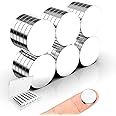 Rare Earth Magnets, Caturledas 30 Pack 20x3mm Small Round Magnetic Rare Earth Neodymium Refrigerator Magnet for Home Kitchen Office School Crafts Dry Erase Board Whiteboard, Silver