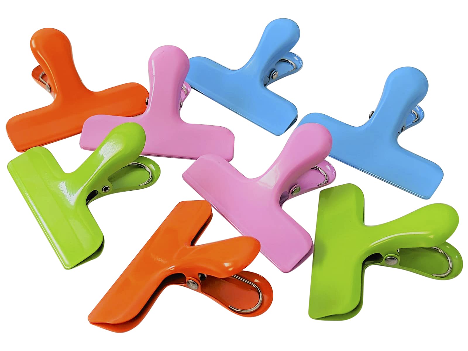 Croc Jaws Chip Clips, Stainless Steel, 3