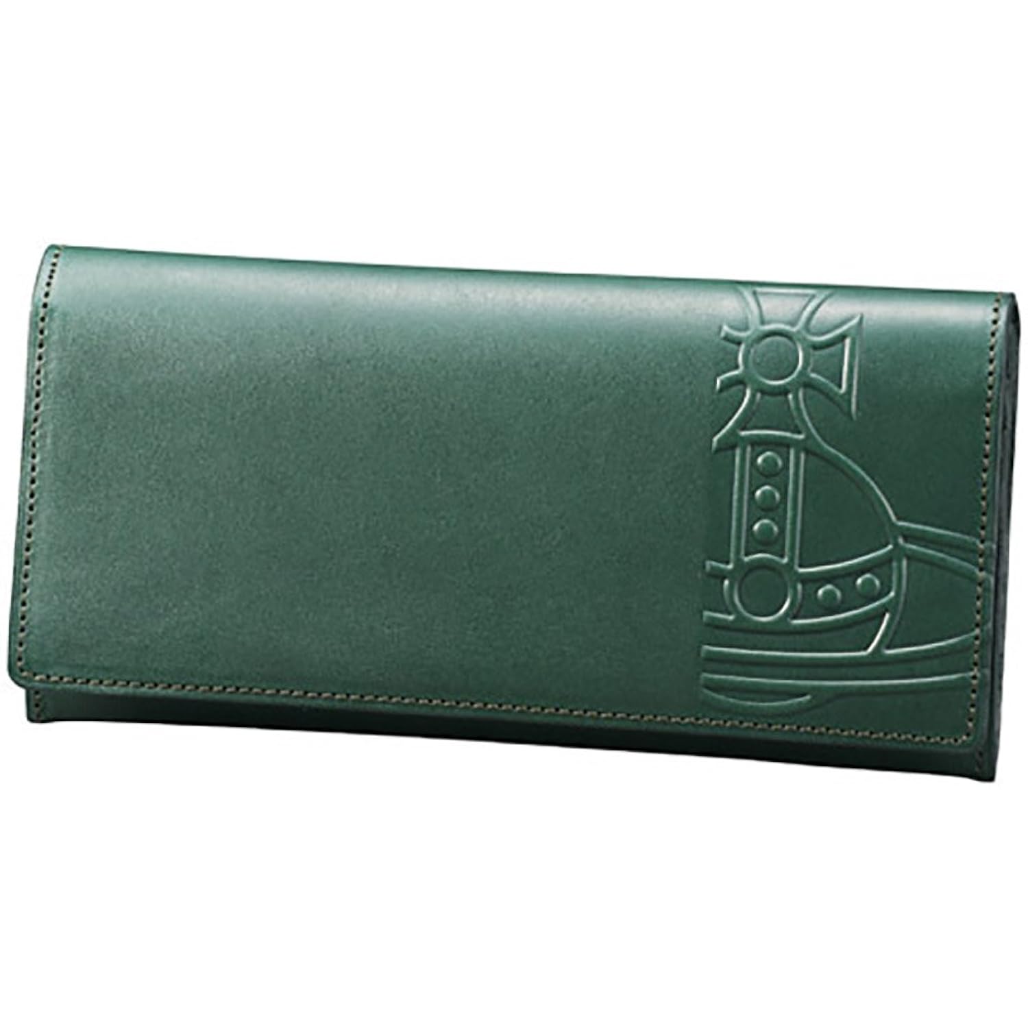 ヴィヴィアンウエストウッド Vivienne Westwood 長財布 メンズ 二つ折り クレセントorb F付長札入 Vwk045 B01clchu1gグリーン 財布 財布