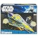 STAR WARS Clone Wars Starfighter Vehicle - Anakins Starfighter