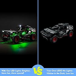LocoLee LED Light Kit for Lego Audi RS Q e-tron