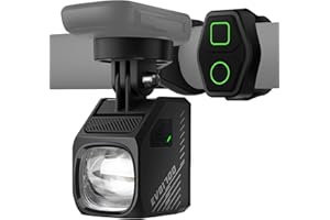 Magicshine EVO 1700 Underneath Mounted Bike Lights for Night Riding,USB-C Rechargeable Bike Headlight, IPX 6 Waterproof Bike Front Light for Road Urban Cyclists