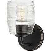 Maxim 21411CRKB Honey Wall Sconce, 1-Light E26 Medium Base, Kentucky Bronze (Bulbs NOT Included)